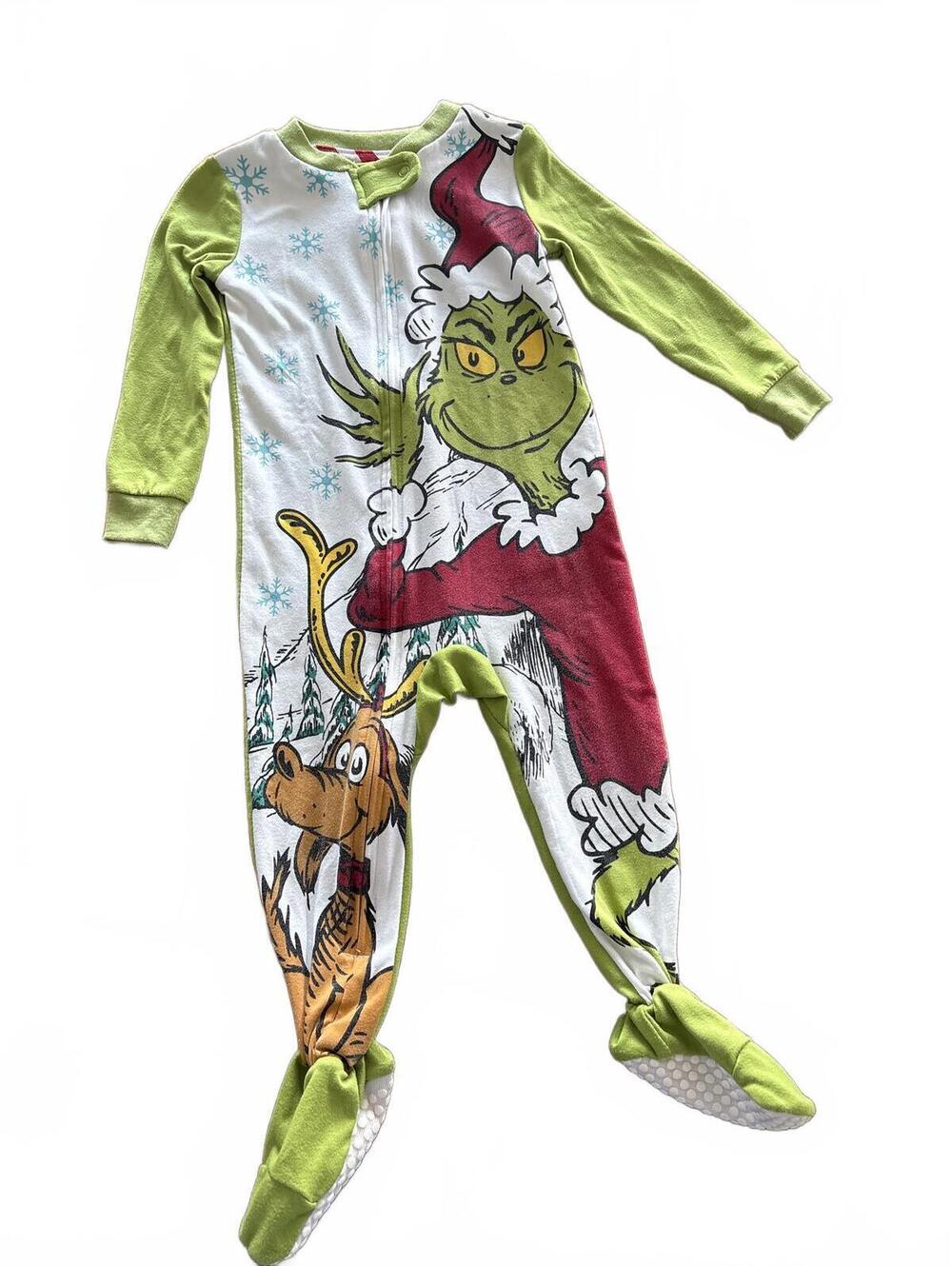 Children's The Grinch That Stole Christmas Pajamas 12 Months Infant Boys Girls
